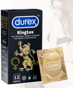 Bao cao su Durex Kingtex chính hãng