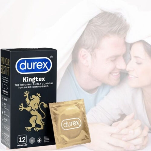 Bao cao su Durex Kingtex vừa vặn