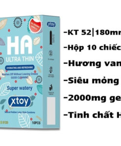 Bao cao su HA Ultra Thin mỏng