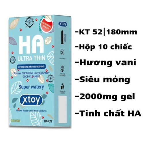 Bao cao su HA Ultra Thin mỏng