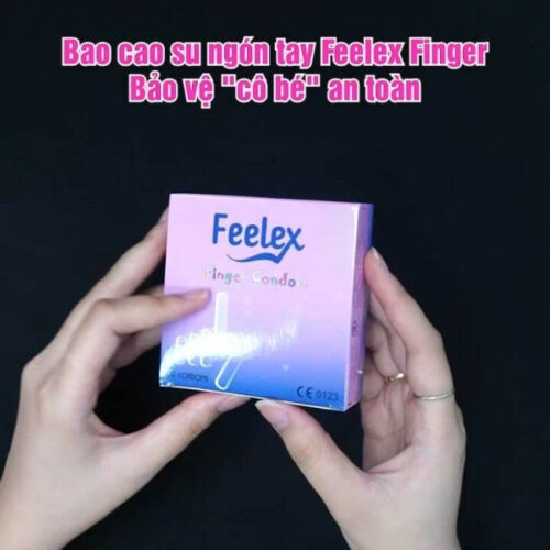 Bao cao su ngón tay Finger Condom hộp 12 cái