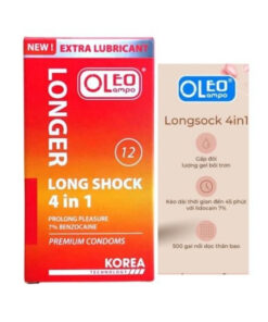 Bao cao su Oleo Lampo 4 in 1 kéo dài thời gian