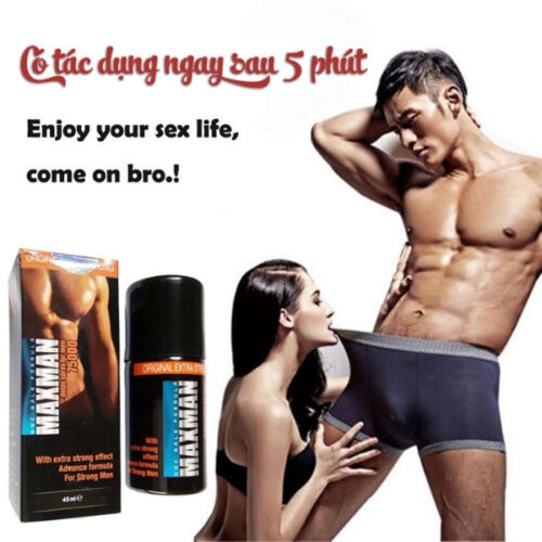 chai xịt maxman 75000