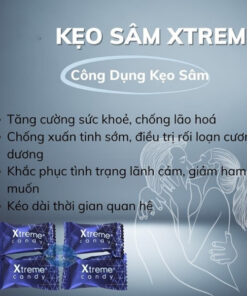 Công dụng Kẹo sâm Xtreme