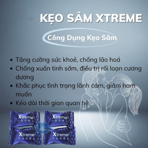 Công dụng Kẹo sâm Xtreme