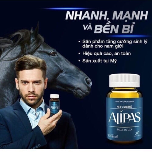 sâm alipas có tác dụng gì