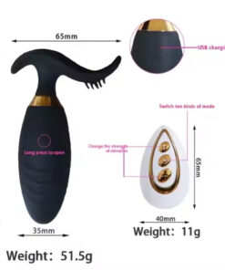 Trứng rung Baoqi kích thích điểm G điều khiển từ xa