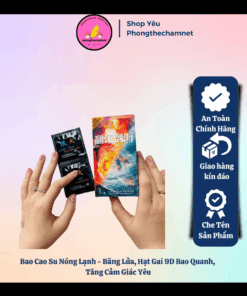 Bao Cao Su Q2 Nóng Lạnh Băng Lửa Hạt Gai 9D Tăng Cảm Giác Yêu
