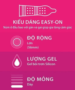 bao cao su durex có gai